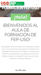 Mobile Screenshot of formacion.fep-uso.es